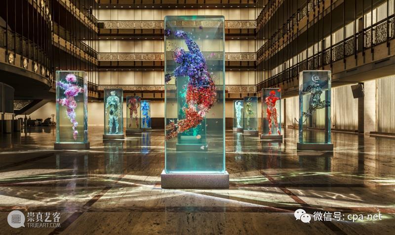 Dustin Yellin 安装的 Ketra Lighting 博文精选 中国公共艺术网 崇真艺客